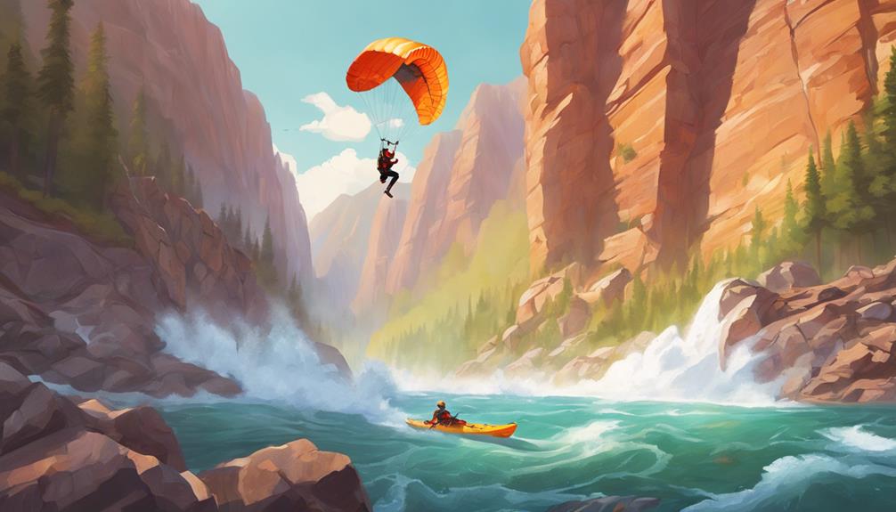 thrills in outdoor pursuits