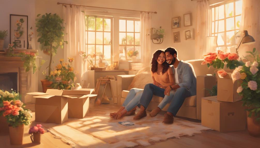 excitement of owning a home