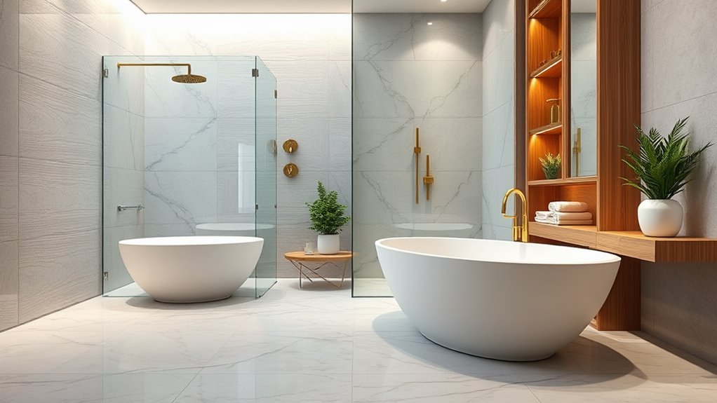 popular modern bathroom upgrades