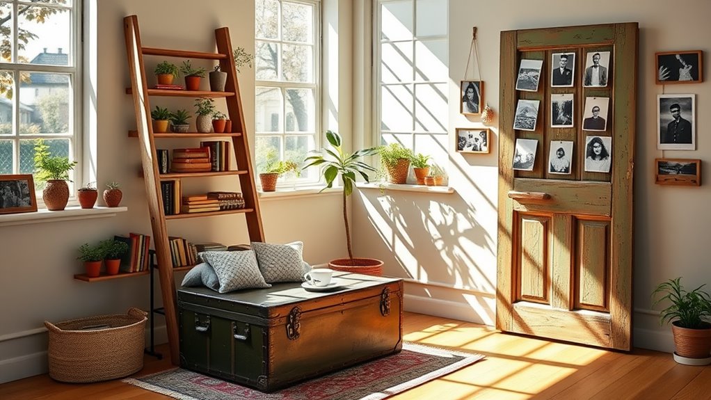 repurposing old furniture creatively